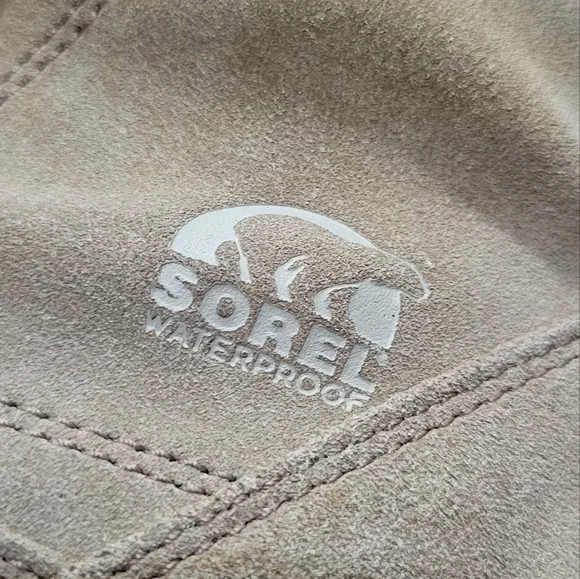 Sorel Waterfall Waterproof Tan Leather Boots - Picture 7 of 8